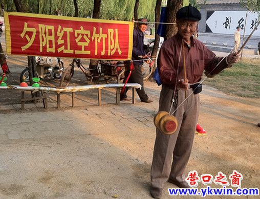 營口有個“夕陽紅空竹隊”