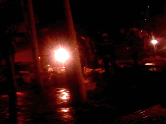 下雨天平安路上的“游擊”戰(zhàn)