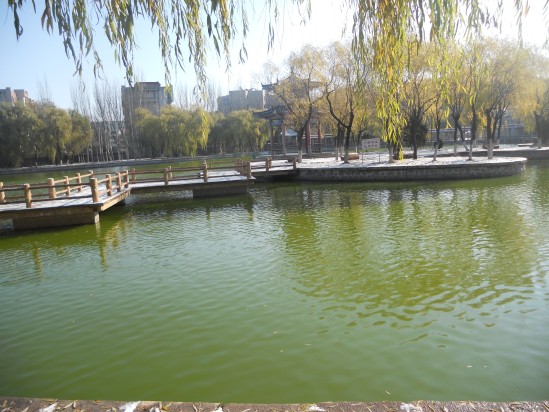 初雪過后，楞嚴寺內(nèi)依舊風(fēng)景如畫