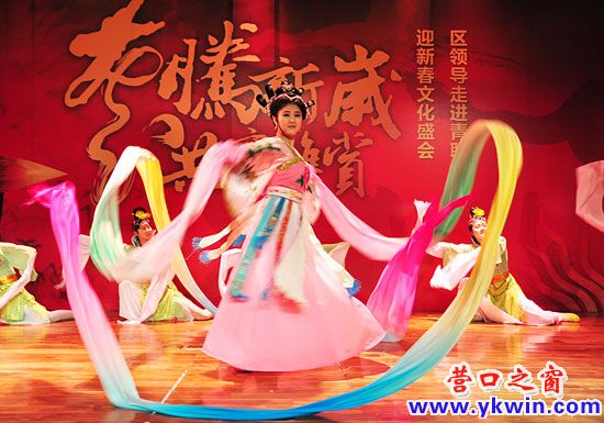 國粹登臺鲅魚圈，贏得群眾一致好評