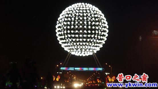 大石橋：云橋廣場夢幻夜景