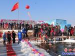 營(yíng)口：元旦冬泳迎新年