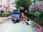 營(yíng)口市：這個(gè)小區(qū)爆滿的垃圾桶清空了